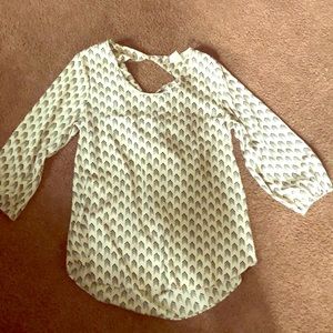 Ivory blouse